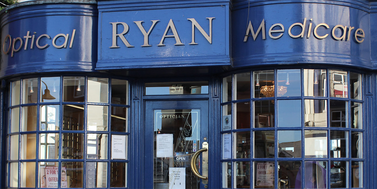 Ryan’s Opticians Clinic in Wexford Town